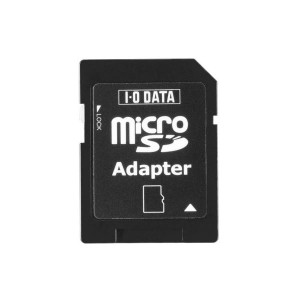 （まとめ）アイオーデータ SD変換カードアダプタ—microSD用 SDMC-ADP 1個〔×10セット〕〔代引不可〕