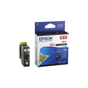 （まとめ）〔純正品〕 EPSON KAM-BK-L インクカートリッジ カメ BK-L〔×5セット〕〔代引不可〕