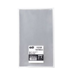 (まとめ) TANOSEE OPP袋 フラット 150×250mm 1セット（1000枚：100枚×10パック） 〔×5セット〕〔代引不可〕