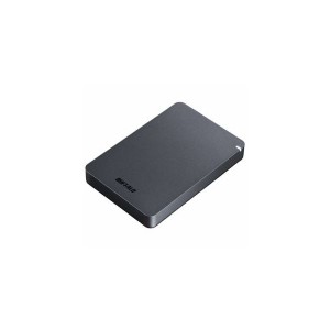 BUFFALO ポータブルHDD ブラック 2TB HD-PGF2.0U3-BBKA〔代引不可〕