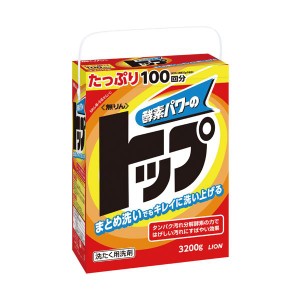 （まとめ）ライオン 無リントップ 特大 3200g 1個〔×5セット〕〔代引不可〕