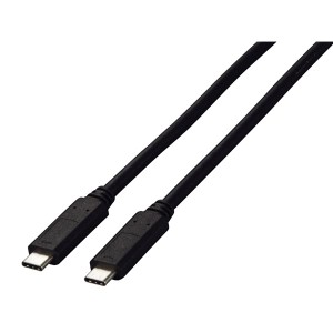 EIZO USB Type-C モニターケーブル（1m） ブラック CC100-BK〔代引不可〕