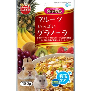 (まとめ）フルーツいっぱいグラノーラ 180g（ペット用品）〔×12セット〕〔代引不可〕