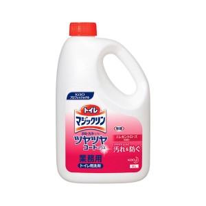 （まとめ） 花王 トイレマジックリン ツヤツヤコートプラス 業務用 2L 〔×3セット〕〔代引不可〕