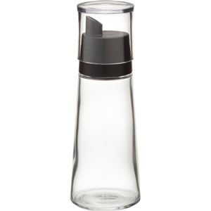 〔50個セット〕 粉末 調味料入れ/ふりかけボトル容器 〔M ブラック〕 容量約140ml スタビアリュクス 〔ダイニング キッチン〕〔代引不可