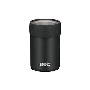 〔12個セット〕 〔THERMOS サーモス〕 保冷 缶ホルダー 〔350ml缶用 ブラック〕 真空断熱ステンレス魔法びん構造〔代引不可〕