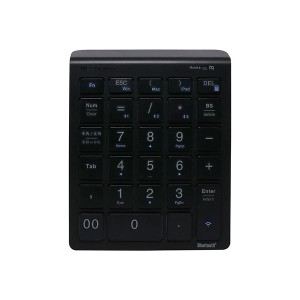 ミヨシ Bluetoothテンキー ブラック TENBT02/BK〔代引不可〕