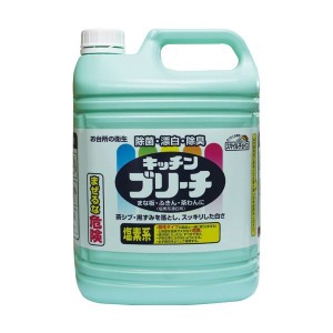 (まとめ) ミツエイ スマイルチョイス キッチンブリーチ 業務用 5kg 1セット(3本) 〔×3セット〕〔代引不可〕