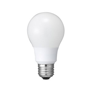 (まとめ) YAZAWA 一般電球形LED 40W相当 電球色 LDA5LG3 〔×2セット〕〔代引不可〕