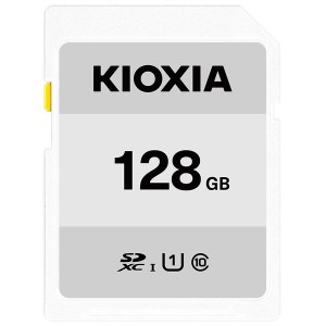 KIOXIA UHS-I対応 Class10 SDXCメモリカード 128GB KSDB-A128G〔代引不可〕