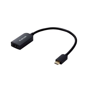 エレコム USB Type-C(TM) to HDMI映像変換アダプター(4K 60Hz) MPA-CHDMIQBK〔代引不可〕