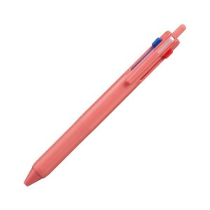 (まとめ）三菱鉛筆 ジェットストリーム3色ボールペン 0.5mm （軸色：ベリーピンク） SXE350705.35 1本〔×50セット〕〔代引不可〕