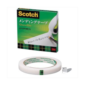 3M Scotch スコッチ メンディングテープ 12mm×50m 3M-810-3-12