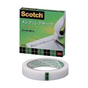 3M Scotch スコッチ メンディングテープ 18mm×50m 3M-810-3-18