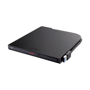 BUFFALO バッファロー ポータブルDVDドライブ DVSM-PTR8U3-BKA〔代引不可〕