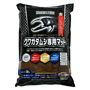 （まとめ）クワガタムシ専用マット5L （昆虫用品） 〔×5セット〕〔代引不可〕