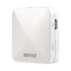 BUFFALO バッファロー Wi-Fiルーター WMR-433W2シリーズ ホワイト WMR-433W2-WH〔代引不可〕