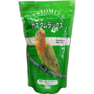 （まとめ）カスタムラックス 中型インコブレンド 0.83L 鳥エサ 〔×3セット〕〔代引不可〕