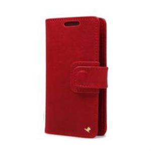 AEJEX 高級羊革スマートフォン用ケース D4シリーズ RED AS-AJD4-RD〔代引不可〕