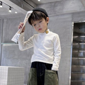 キッズファッション 子供服 トップス キッズトップス タートルネック タートルネック キッズ 女の子 男の子 長袖tシャツ キッズ 無地 シ