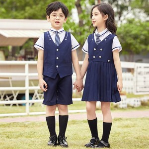 学生制服 子供制服 セットアップ 上下セット 子供スーツ ワンピース パンツ 小学生 女の子 男の子 幼稚園 学校 小学生 夏 半袖 キッズ フ