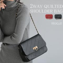 ショルダーバッグ チェーン 2WAY レザー 風 レディース ハンドバッグ 斜めがけ バッグ レディースバッグ コンパクト 斜めがけバッグ サブ