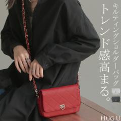 ミニ ショルダーバッグ チェーン 2WAY レザー 風 レディース ハンドバッグ 斜めがけ バッグ レディースバッグ コンパクト 斜めがけバッグ