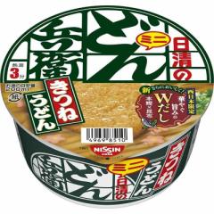 どん兵衛 きつねうどんミニ (西) 日清食品 カップ麺 42g×12個
