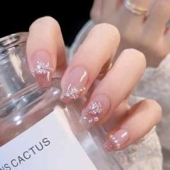 ネイルチップ 24枚入 ネイルチップ ショート 花柄　ネイルチップ 人気 和風 YINKE ネイル チップ 24枚入 ネイルチップ ショート ネイル用品 春夏