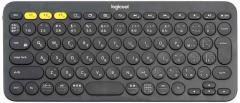 ロジクール ワイヤレスキーボード 無線 キーボード マルチOS (ブラック)