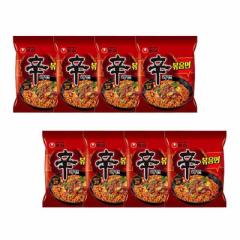 農心 炒め(ポクム)辛ラーメンX8袋 韓国ラーメン インスタントラーメン 辛らーめん 汁なし 辛い 乾麺 焼きそば