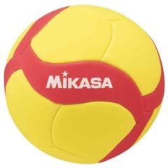 MIKASA V400W-L ×6 バレー4号 小学生試合球 軽量球 黄/青の通販はau