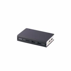 中古：エレコム KVMスイッチ pc切替機 USB DVI スピーカー 2台 KVM
