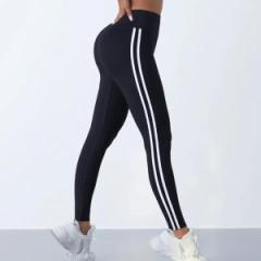 ヨガパンツ女性シームレス圧縮ワークアウトレギンスおなかコントロールハイウエスト女性のランニングアスレチックジムトレーニング服