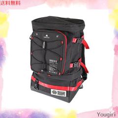 DRESS]フィッシングリュック DRESSレッド 大きいサイズ 拡張性 防水