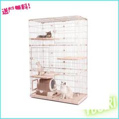PETEPELA(ぺテぺラ) 猫 ケージ 大型 3段 広い 2段 多頭飼い キャット