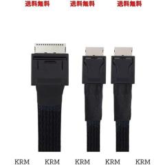 Cablec 50 cm OCuLink PCIe PCI Express SFF-8611 8 x 8チャネルから