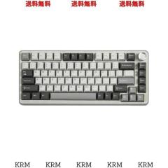 YUNZII B75 PRO 75% ガスケットゲーミングキーボード 無線メカニカル