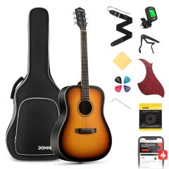 Donner アコースティックギター 初心者セット スプルース製トップ 41