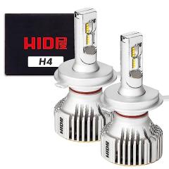HID屋 H4 LED ヘッドライト 28400cd（カンデラ） 爆光 ホワイト 6500k 