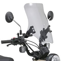 デイトナ(Daytona) バイク用 スクリーン クランプバー付き ハンター