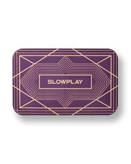 SLOWPLAYポーカープラーク 角チップ｜パープル10枚 ヨーロッパスタイル
