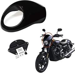 ハーレー ヤッコウカウル ヘッドライト・スクリーン・インナー付 フェアリング Amazon.co.jp: TCT-MOTORPARTS アウターヘッドライト フェア
