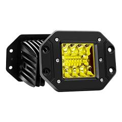 Chelhead 埋め込みLED作業灯 48w イエロー 5インチ LED ワークライト