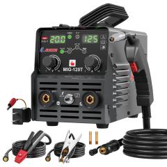 決まりました。溶接機100v  mig125t GZ GUOZHI 溶接機 100v 半自動 125A アーク溶接 ノンガスワイヤー溶接