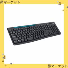 ロジクール ワイヤレスキーボード K275 ワイヤレス キーボード 無線 薄型 テンキー USB接続 Unifying windows 国内正規品
