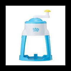 ドウシシャ かき氷器 手動 HAPIKOARI(ハピコオリ) バラ氷対応 製氷カップ付き ブルー