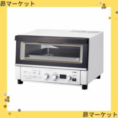 タイガー魔法瓶(TIGER) オーブントースター 熱風コンベクション 断熱Wガラス 温度調節機能 30分タイマー トースト3枚 1300W マットホワイ