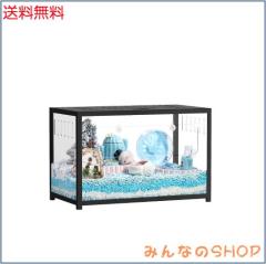 BUCATSTATE ハムスター メタル製 800 ケージ 飼育ケージ クリア 透明