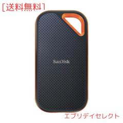 SanDisk SSD 外付け 1TB USB 3.2 Gen 2x2 最大2000MB/秒 防滴防塵
